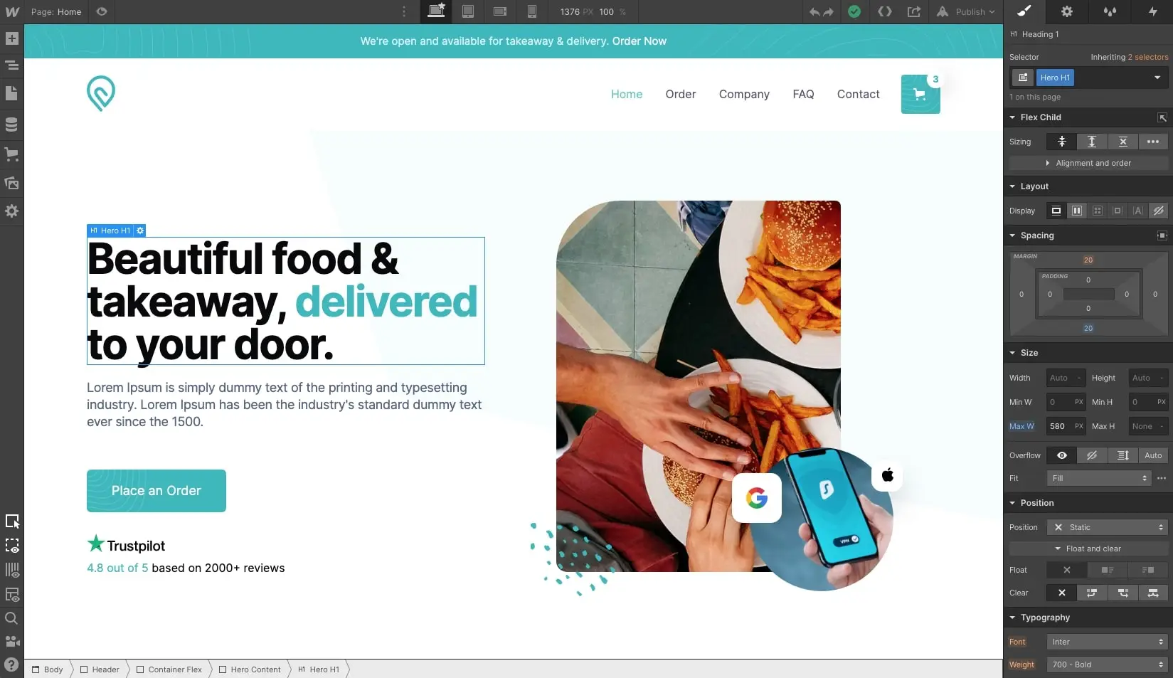 Webflow development agency